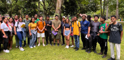 Estudiantes fortalecen su proyecto de vida en salida pedagógica a Comfama, Zungo